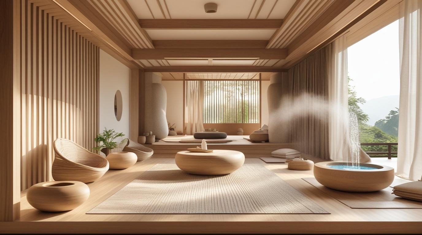 Creating a Zen space is all about achieving harmony