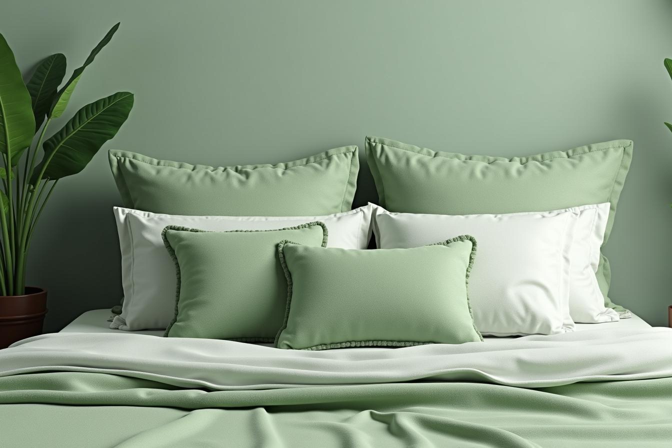 Sage Green Throw Pillows